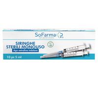 Sofarmapi Siringa Sterile 5mm G23 10 Pezzi