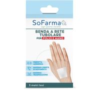 SO.FARMA.MORRA SpA BENDA A RETE TUBOLARE SOFARMAPIU' PER POLSO E MANO 3 METRI TESI