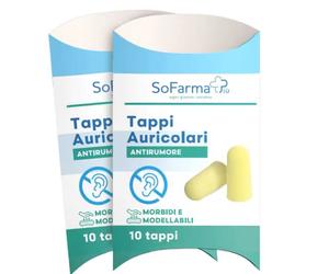 so.farma.morra TAPPI AURICOLARI 10 PEZZI SOFARMAPIU'
