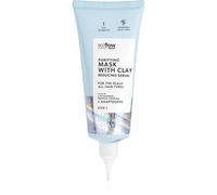 so!flow Purifying Mask Reducing Sebum maschera di pulizia profonda per cuoi capelluti grassi 100 ml