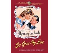 So Goes My Love (DVD) Bobby Driscoll Rhys Williams Richard Gaines Don Ameche