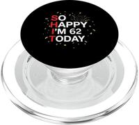 So Happy 62nd Birthday Funny 62 Anni Scherzo Bday Humor PopSockets PopGrip per MagSafe