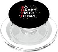 So Happy 68th Birthday Funny 68 Anni Scherzo Bday Humor PopSockets PopGrip per MagSafe