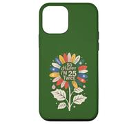 So Happy I'm 25 Twice Sunflower Funny 50th Birthday 50 Year Custodia per iPhone 12 mini