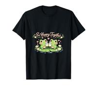 So Hoppy Together Kawaii Cottagecore Frog Design Maglietta