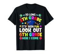 So Long 5th Grade Graduate Teacher Kids Boys Girl Maglietta