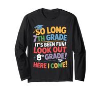 So Long 7th Grade Look out 8th Grade Here I Come Festa Maglia a Manica