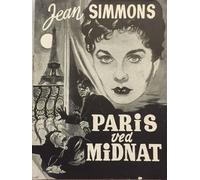 So Long At The Fair Jean Simmons Dirk Bogarde Vintage 1950 programma cinemato...