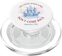 So Long England Don't Come Back: USA Independence Humor 1776 PopSockets PopGrip per MagSafe