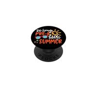 So Long Pre-K Hello Summer Last Day Of School Graduazione PopSockets PopGrip Adesivo