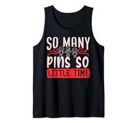 So Many Pins So Little Time - Bambola Voodoo, Unisex, per Halloween Canotta