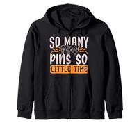 So Many Pins So Little Time - Bambola Voodoo, Unisex, per Halloween Felpa con Cappuccio