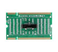 SO - Scheda diagnostica analizzatrice DIMM per laptop DDR2 DDR3 DDR4, strumento di post-test con indicatori a LED, design a inserimento reversibile e per schede madri di PC (DDR2)