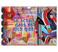 So schön, dass es dich gibt (Wandkalender 2027 DIN A4 quer), CALVENDO Monatskale