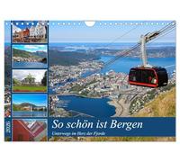 So schön ist Bergen (Wandkalender 2026 DIN A4 quer), CALVENDO Monatskalender: Das Herz der Fjorde