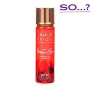 So…? Unique Womens Vegan Romantic Bloom Body Mist Fragrance Spray 150ml