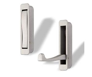 SO-TECH® Gancio Pieghevole"Zilly" Appendiabiti Cromato Opaco 80x20 mm