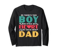 So There's This Boy Who Stole My Heart He Calls Me Dad Maglia a Manica