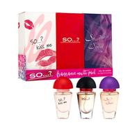 So…? Trio Three For Me Womens Eau de Toilette Perfume Gift Set 3x15ml