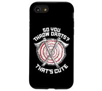 So You Throw Darts That's Cute Hatchet Target Axe Throwing Custodia per iPhone SE (2020) / 7/8