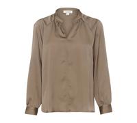 Soaked in Luxury, ,Blouses & Shirts ,Donna ,Marrone ,L Elegante Blusa con Scollo a V Silhouette