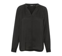 Soaked in Luxury, ,Blouses & Shirts ,Donna ,Nero ,XS Blusa nera a maniche lunghe con scollo a V