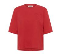 Soaked in Luxury - Logo Tee Top in Salsa - - Tops - Donna - Rosso - L