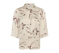 Soaked in Luxury - SLClero Camicia Stampata SS - - Blouses & Shirts - Donna - Beige - L