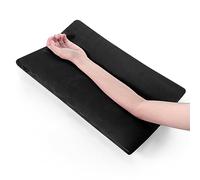 Soaoo Cuscino per braccia per adulti, sollievo dal dolore al braccio, rotto, post chirurgia, morbido cuscino di supporto per lesioni alle gambe (nero)