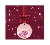 Soap and Glory Berry & Bright Gift Set | Bagnoschiuma, burro per il corpo, scrub bagno frizzante candela | Regalo perfetto per vacanze o compleanno per una pelle luminosa |