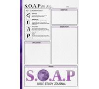 Soap Bible Study Journal for Women: A Christian Notebook for Scripture and Prayer Journaling