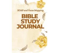 SOAP Bible Study Journal with Verse Mapping for Women: A Scripture Study Workbook for In-Depth Scripture Study, Reflection, and Spiritual Growth | Flame Tongue of the Holy Spirit