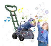 Soap Bubble Lawn Mower-Stoap Bubble Slide Toy per Les, Bolle di Sapone per Outdoor per I Piccoli Produttori di Bolle di Sapone Divertente con Soluzione di Bolle di Sapone
