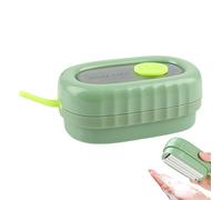 Soap Dispensing, Shoe Brush with Built-in Scrubber and Press Cleaning Design, Multipurpose Tool 4.33x2.76x1.73inch for Clothes, Furniture, Stivali, Carpets, Bathroom, Upholstery, Sneaker Deep Travel