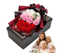 Soap Flower Bouquet - Artificial Flower Bouquet Soap Rose Flowers Decorativ
