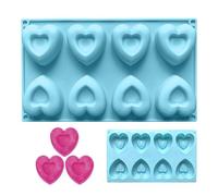 Soap Molds - Professional Polymer Curing Material Processing Set, Reinforced Thermal Resistant Support, Industrial Grade Craft Maintenance Utility | Versatile Artistic Geometry Gear For Party T