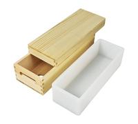 Soap Molds, Rectangle Silicone Soap Loaf Molds, 1300ml Easy Release Art Craft Maker Moulds, Perfect For Handcraft, Handmade Chocolate, Cake, Pudding, Projects,Home, Crafting And Gifting