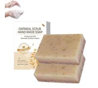Soap Nolvia, saponi naturali per una pelle migliore, barra di sapone organica, barra idratante per la pelle secca e sensibile, ammorbidisci la pelle per il viso e il corpo (2Pcs)