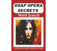 Soap Opera Secrets Word Search Book: Word Searches with Easy to Read Print about Soap Operas, Soap Characters, Soap Actors and more | 6x9 inches, 110 ... Gift for Vacations, Holidays and Free Times