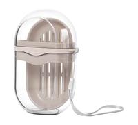 Soap Travel Case, Bar Holder Box, Portable Container, Leakproof Lid, Built-in Drenaggio, Waterproof Seal, Compact Design for Gym, Shower, Camping, Hiking, Or Travel Use