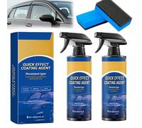 Soapami Car Coating Spray,Quick Effect Coating Agent for Cars,Advanced Car Quick-Acting Coating Agent Spray,Waterless Wash, Long-Lasting Protection (2)
