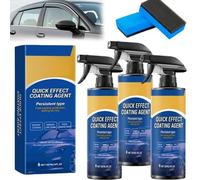 Soapami Car Coating Spray,Quick Effect Coating Agent for Cars,Advanced Car Quick-Acting Coating Agent Spray,Waterless Wash, Long-Lasting Protection (3)