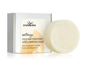 Soaphoria Nutrieeze Solid Hair Conditioner Balsamo solido pressato per capelli rovinati e secchi 65 g