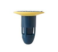 Soapow Valvola di prevenzione del riflusso del pavimento della doccia con nucleo di scarico unidirezionale anti-odore Plug Hair Catcher