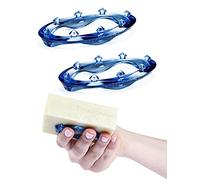 SoapStandle Bar Soap Grip No Goo or Mess Soap Holder for Bath and Showers 2 Pack, Blue