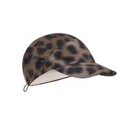 Soar - Berretto da corsa leggero e traspirante - Printed Run Cap Dark Leopard - Marrone
