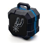 SOAR NBA Shockbox - Altoparlante Bluetooth wireless a LED, resistente all'acqua IPX4, Bluetooth 5.0, con oltre 5 ore di riproduzione, piccolo altoparlante portatile, con licenza ufficiale NBA