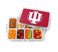 SOAR NCAA Snackle Box - 8 scomparti - Indiana Hoosiers