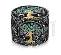 SOARFLY Grinder Crusher, 6,3 cm Grinder in Metallo con Raschietto e Spazzola in Plastica, 4 Strati, Grinder per Polline in Acciaio Inossidabile, Macina Erbe per Spezie