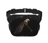 Soaring Eagle - Marsupio multifunzione con stampa di aquila, unisex, alla moda, borsa messenger, borsa da viaggio
